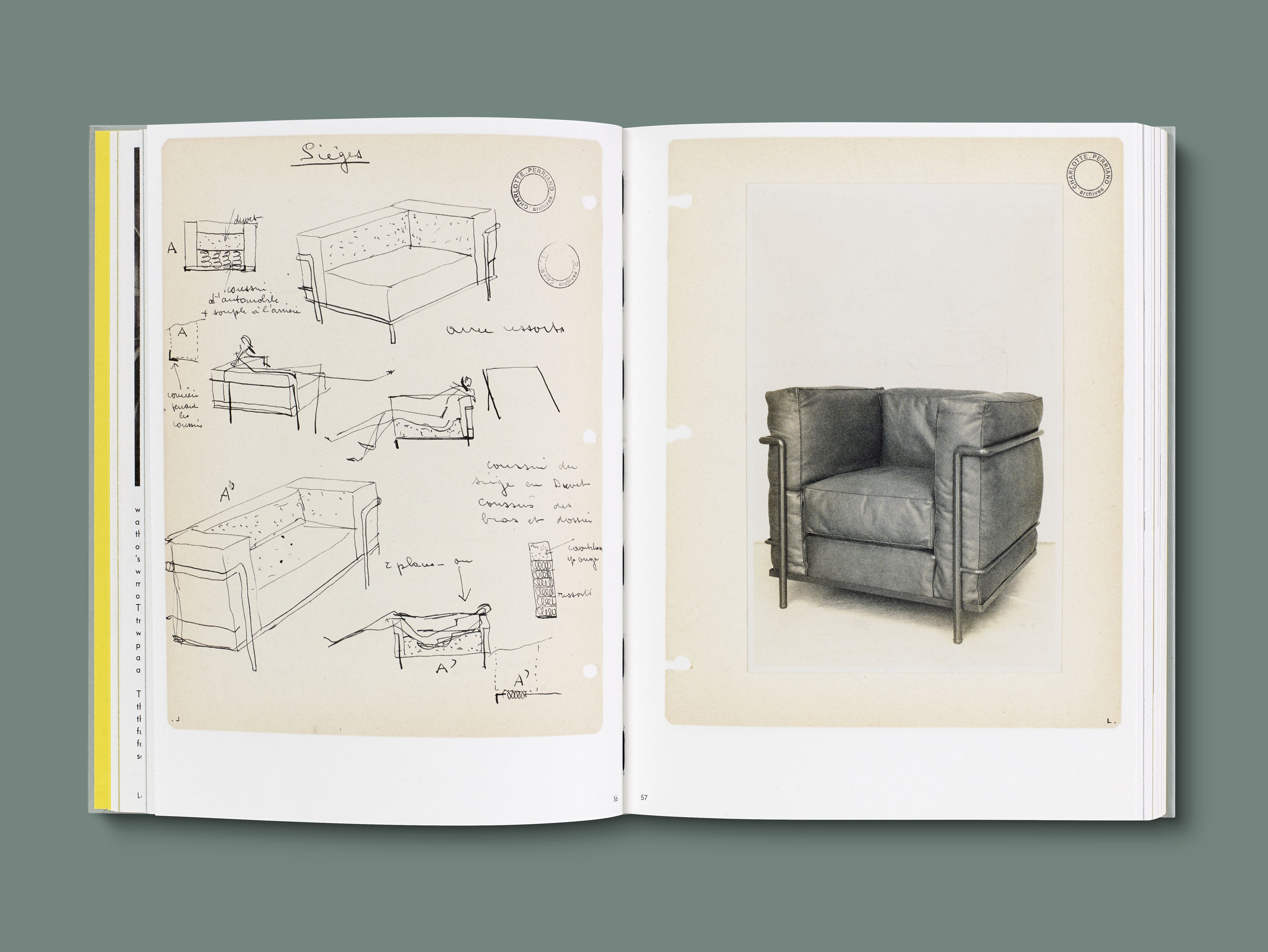 Charlotte Perriand's notebooks